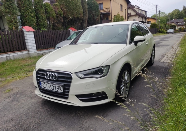 Audi A3 cena 42900 przebieg: 173000, rok produkcji 2013 z Skoczów małe 172